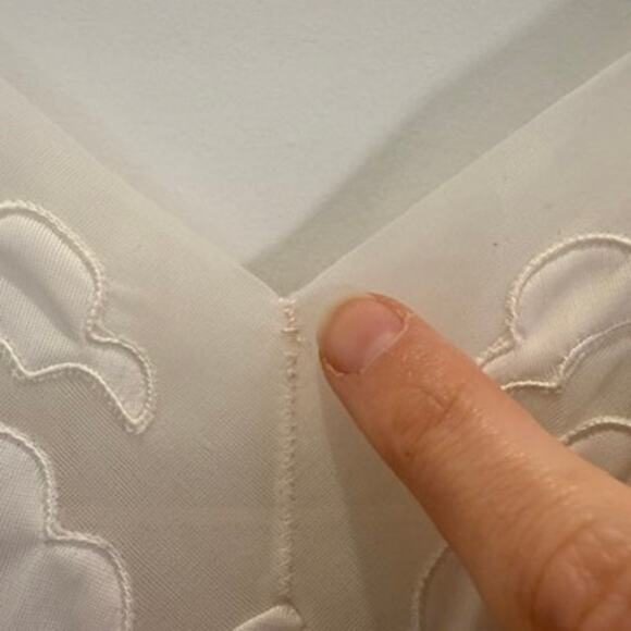 Vintage Komar Slip Dress Chemise Size 36 Short Cream - Picture 8 of 16